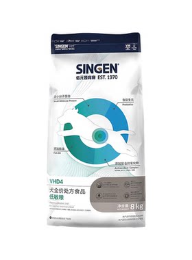 信元发育宝犬低敏全价处方狗粮VHD4防食物过敏呵护皮肤皮毛8kg