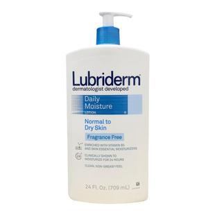 【保税直发】 美版强生Lubriderm露比黎登果酸A醇身体乳去鸡皮