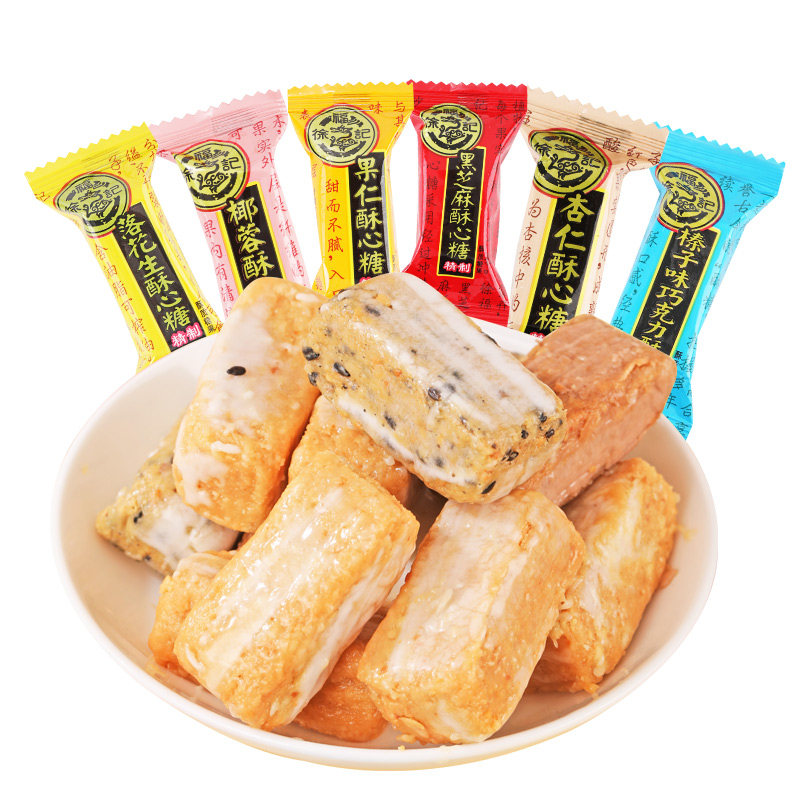 徐福记酥心糖混合口味500g