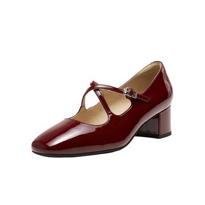 百丽珍妮女孩系列玛丽珍鞋
