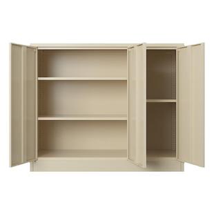 阳台储物柜家用户外防晒对开门铁皮衣柜室外防水防晒收纳置物衣柜