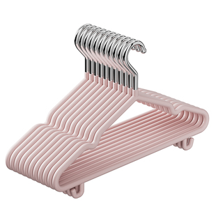 特粗衣架成人家用加粗加厚无痕衣服架防滑学生宿舍晾衣架撑子衣挂