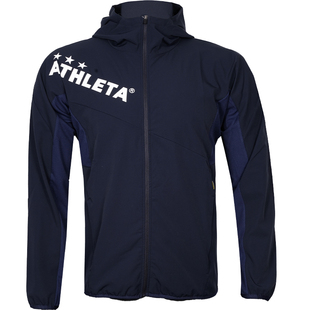 天朗足球ATHLETA阿仕利塔 晕染肌理拉链连帽防风雨夹克外套04157