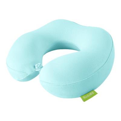 脊态儿童出行睡觉u型枕送收纳袋