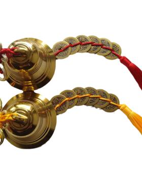 精工铜铃铛华宝轩铜招财摆件