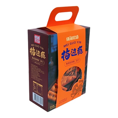 休闲农场梅菜扣肉味饼干800g/箱礼盒酥脆可口小包休闲零食梅过瘾