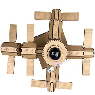 科技制作天宫航天站儿童手工DIY材料包爱国主题变废为宝教玩具