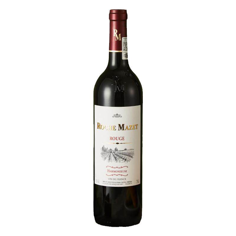 建发酒业法国原瓶进口度玛茜红酒