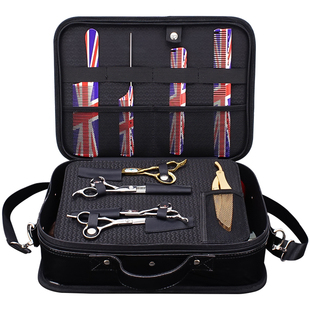 玛尼卡美发工具包发型师大容量手提包挎包宠物师专用收纳箱剪刀包