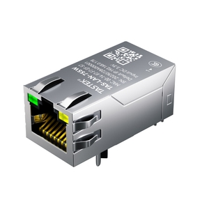 TTL串口转以太网模块RJ45插针modbus网关uart超级网口RTU转TCP/ip