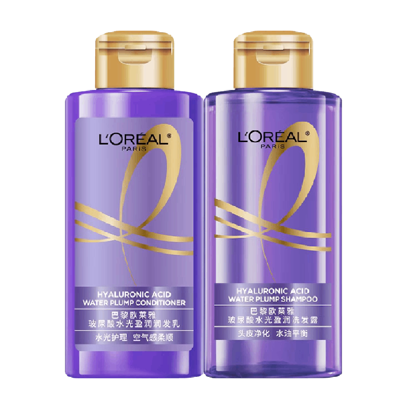 欧莱雅玻尿酸洗护100ml×2支蓬松