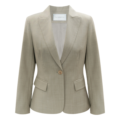 LadyJ进口美利奴澳毛西装套装