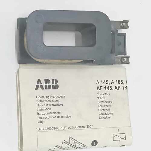 全新带盒 ABB ZA185 操作线圈 Uc500V 50Hz Uc600V 60Hz 1SFN1547