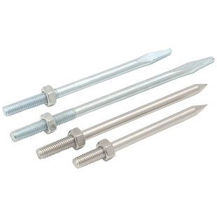 304/201管卡钉不锈钢钉抱箍钉子PVC管箍墙钉加长螺杆卡箍吊杆直杆