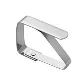 不锈钢台布夹方角形夹移防夹桌夹桌布式 固定2.5cm野餐家用调节可