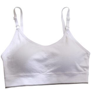 少女睡眠无缝内衣初高中学生二三阶段青春发育期裹胸美背运动文胸