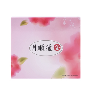 正草荟月顺通茶 大姨妈专用姜茶 经不来调理茶神器LH雄高多PCOS囊
