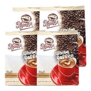 火船咖啡速溶三合一印尼原装进口巴厘岛特浓白咖啡袋装咖啡粉