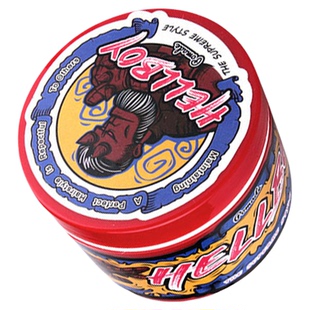 HELLBOY地狱男爵发油发泥男士定型保湿清发泥复古啫喱油头膏发蜡