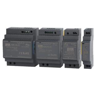 明伟导轨开关电源HDR-15/30/60/100/150W工业变压器12V24V