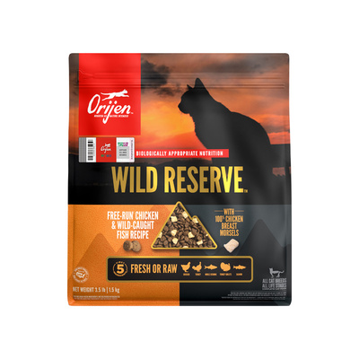 【重磅新品】Orijen原始猎食渴望全价猫粮渴望原切鸡冻干双拼粮