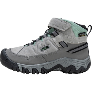 KEEN官方 TARGHEE IV MID WP“踏极”儿童户外耐磨登山鞋徒步鞋