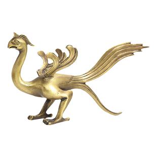 黄铜青龙白虎朱雀玄武四大神兽四方位一套摆件家居吉祥物礼品摆设