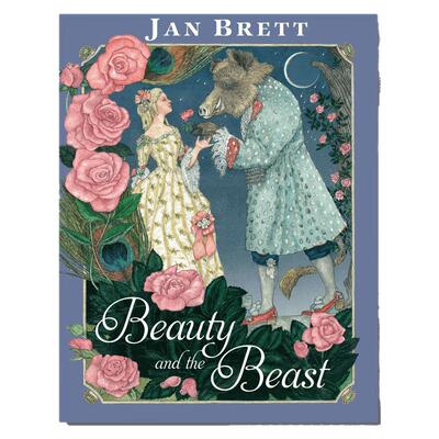 【现货】美女与野兽英文儿童故事进口原版外版书Beauty and the BeastJan BrettG.P. Putnam's Sons