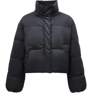 泡芙Vero Moda羽绒服秋冬双面穿光泽感短款面包服324423008