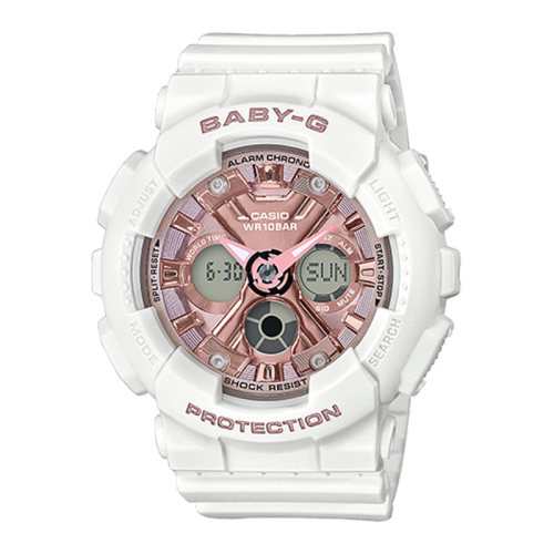 卡西欧手表 BABY-G BA-130-4A/1A2/110XCP/7A1/7A2 电子运动女表