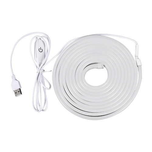 充电宝灯带led灯条USB电视背景氛围展示柜手办摆地摊暖黄光色自粘