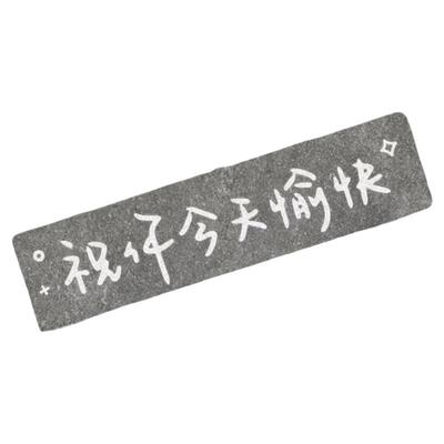 汽车前挡贴后挡风玻璃贴镜子装饰