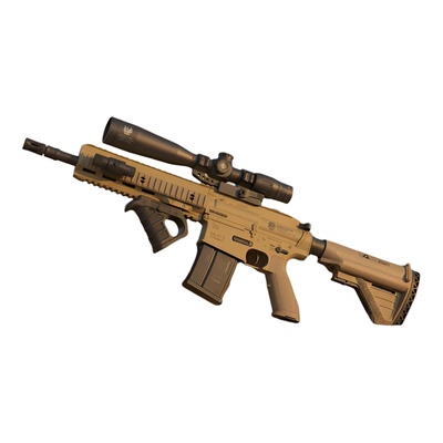 乐辉HK417电动连发狙击玩具枪