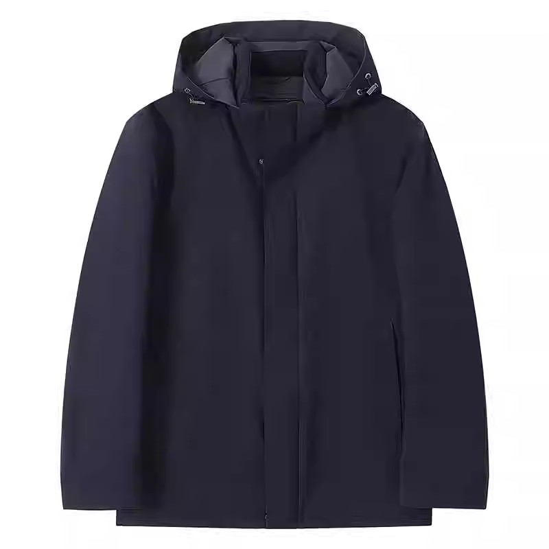 梦特娇[90白鹅绒]中长款羽绒服男