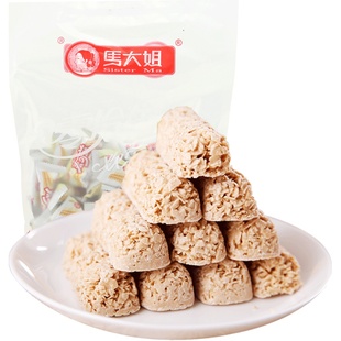马大姐麦可滋250g袋装燕麦巧克力休闲糖果零食棒喜糖（代可可脂）