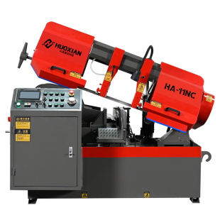 数控锯床卧式小型中间下料短料头无尾料金属切割带锯机锯床全自动