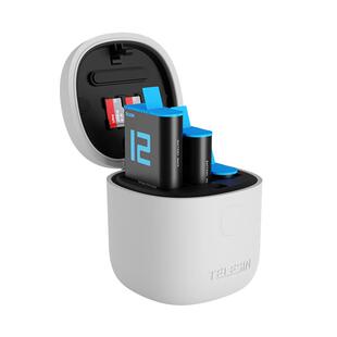 泰迅GoPro12/11/10/9电池充电盒充电器套装狗12/11泰讯充电仓配件