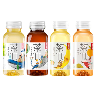 农夫山泉茶派π250ml蜜桃乌龙茶小瓶装维他命水溶c柑橘柠檬味饮料