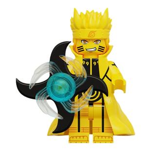 中国积木国潮动漫系列周边特制款第三方拼插积木益智小人仔玩具