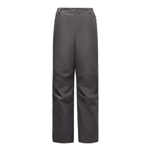 骆驼男装冲锋裤男款直筒户外防水防风2025新款登山羽绒三合一工装