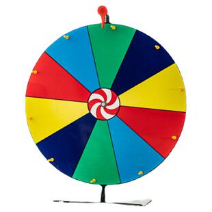 直播抽奖幸运大转盘教学道具游戏活动可擦写摇奖桌面小轮盘亚马逊