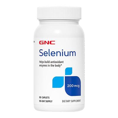 GNC硒元素硒片200mcg酵母免疫力