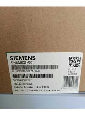 议价西门子全新6SL3210-5BE27-5UV0原装现货6SL32105BE275UV0