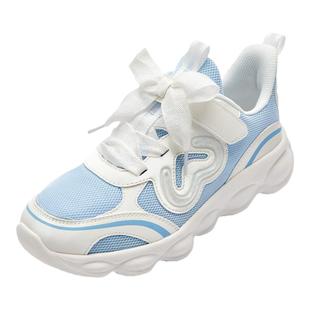 巴拉巴拉女童防滑运动鞋中大童软底跑步鞋子儿童透气网鞋秋季童鞋