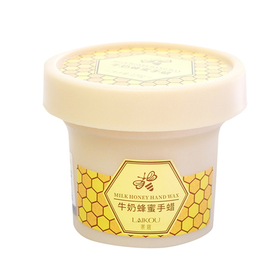 莱蔻牛奶蜂蜜手蜡120g保湿滋润