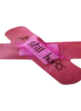 创可贴遮挡划痕车身贴纸恐高症