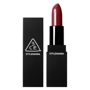 韩国3ce经典黑管口红姨妈色亮红色复古红玫瑰红#701/707/803/118