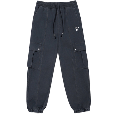 GUUKA秋季新款束脚工装伞兵裤