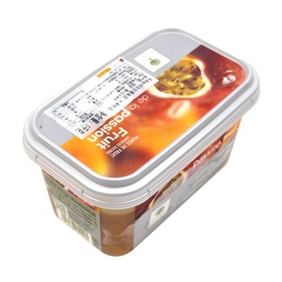 法国原装进口乐果纷果茸百香果冷冻果泥1kg 蛋糕面包烘焙原料包邮