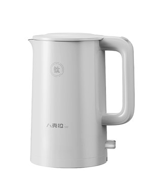 八克拉 BKL-K15T纯钛电热水壶家用烧水壶快速1.5L大容量双层防烫